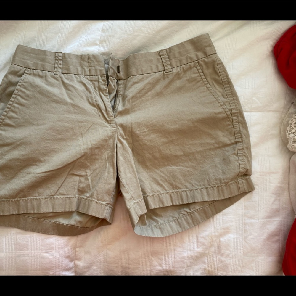 J crew Chino short tan